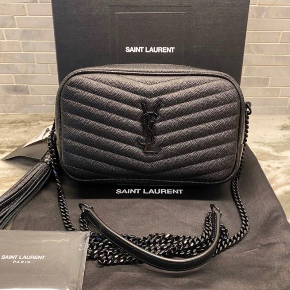 YSL Lou Mini (Nero)